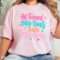 He Turned My Trials Into Testimony Comfort Color Graphic Tee