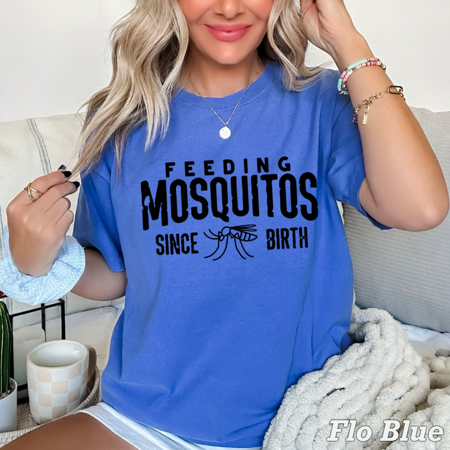 Feeding Mosquitoes Comfort Color Graphic Tee