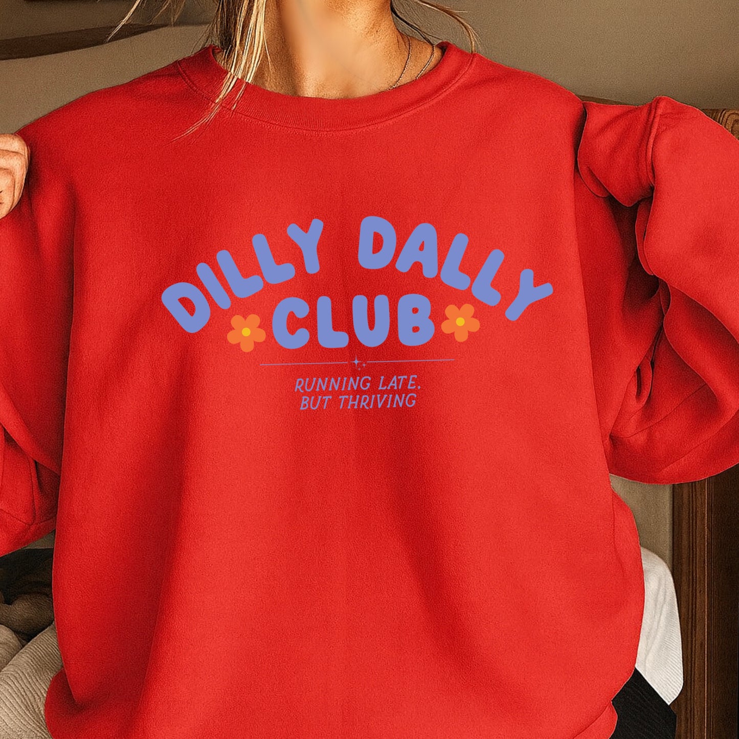 Dilly Dally Club Crewneck Sweatshirt