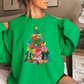 Bow Christmas Tree Crewneck Sweatshirt