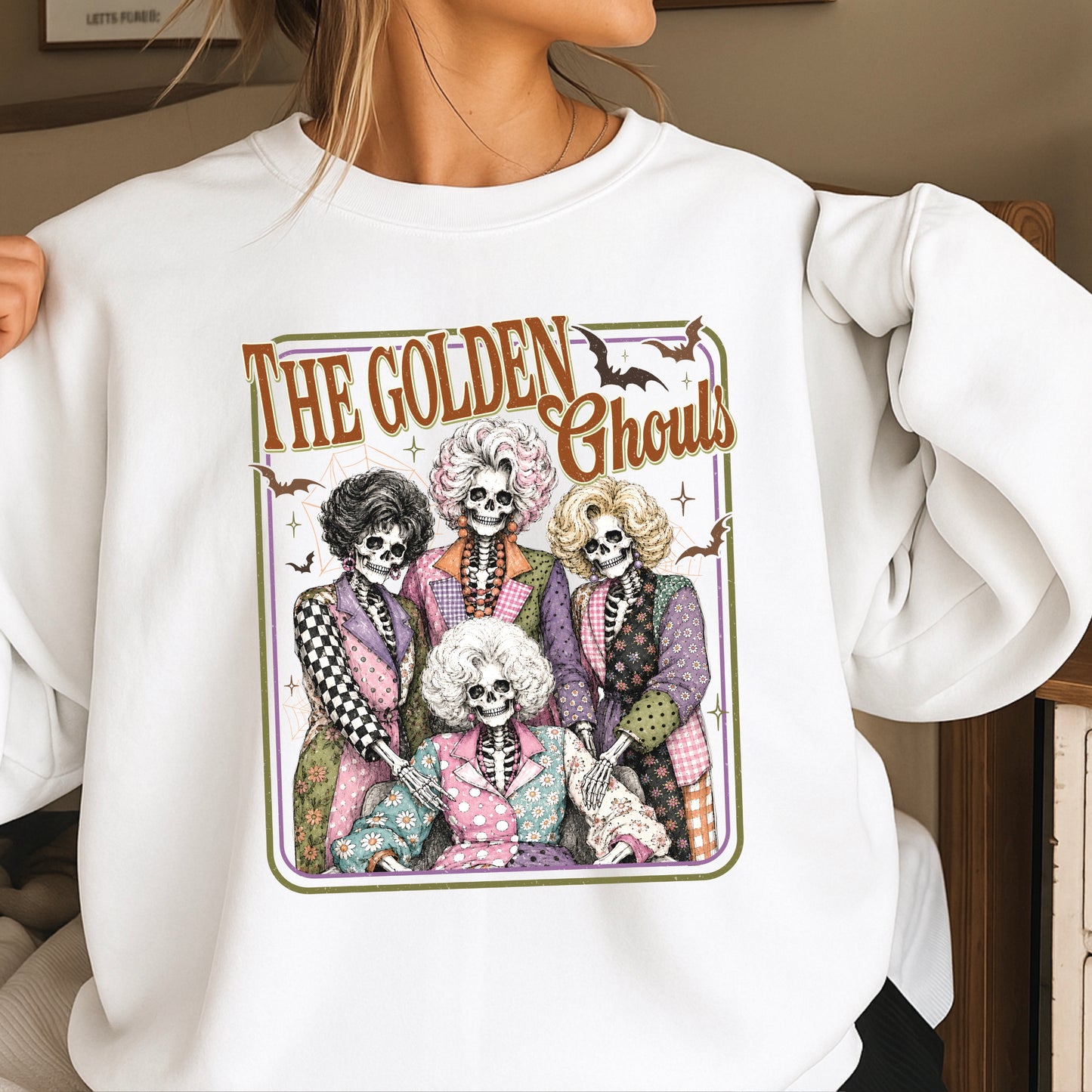 The Golden Ghouls Crewneck Sweatshirt