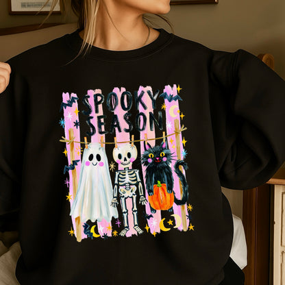 Spooky Season Halloween Crewneck Sweatshirt