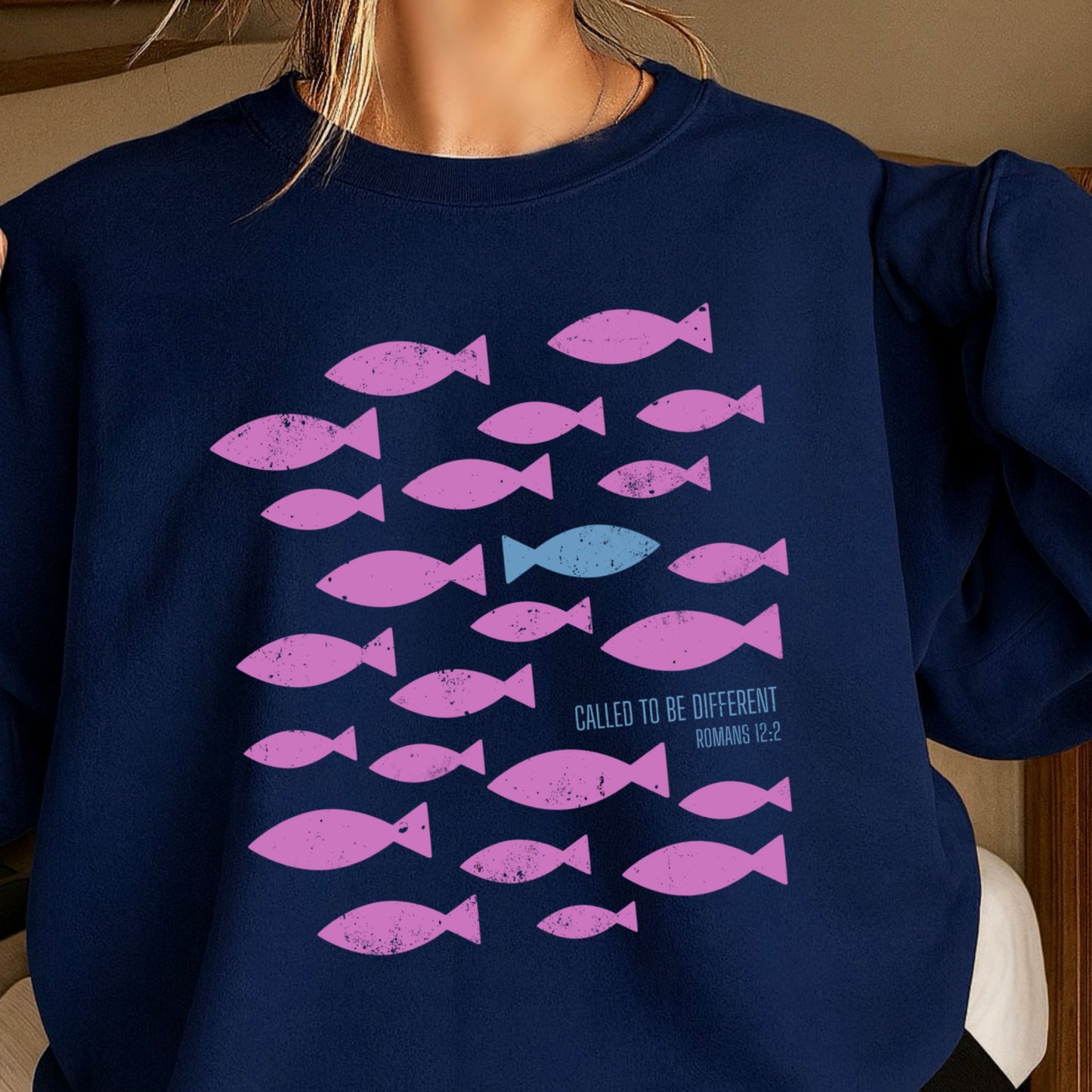 Called To Be Different Christian Crewneck Sweatshirt