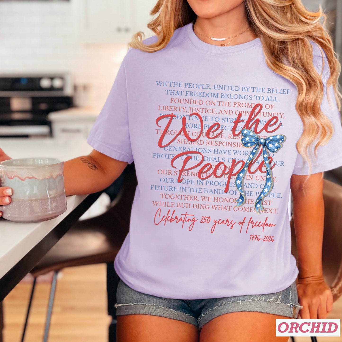 We The People Comfort Color Graphic Tee