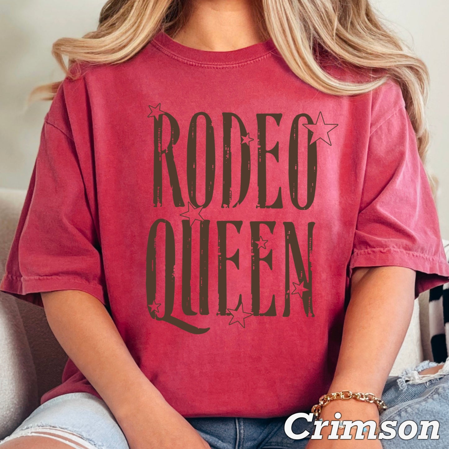 Rodeo Queen Comfort Color Graphic Tee