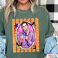 Horror Film Character Halloween Comfort Color Graphic Tee