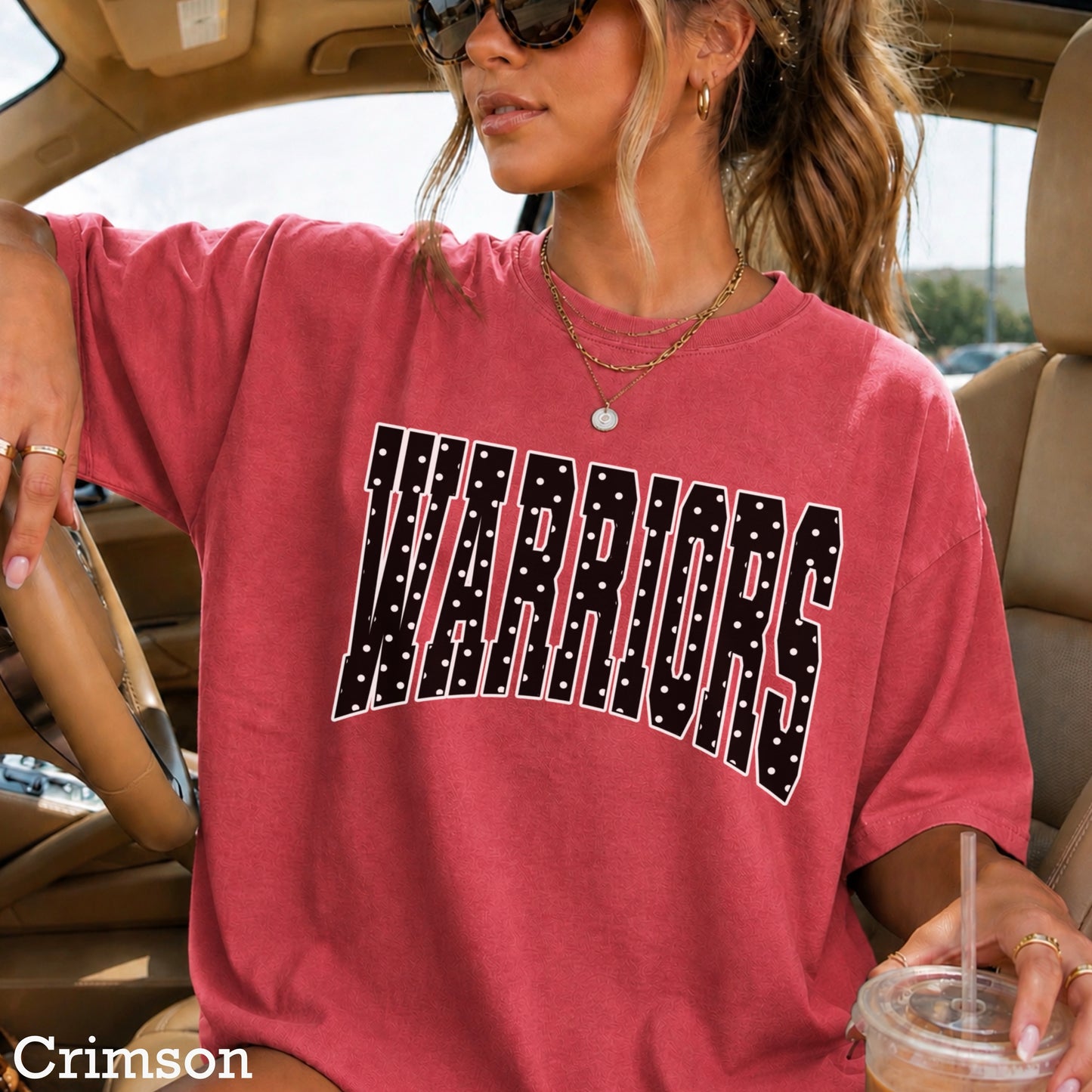 Warriors Comfort Color Graphic Tee
