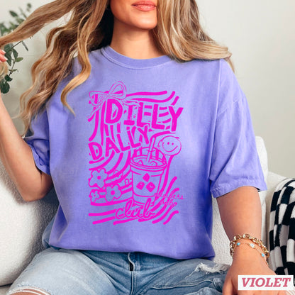 Dilly Dally Club Comfort Color Graphic Tee