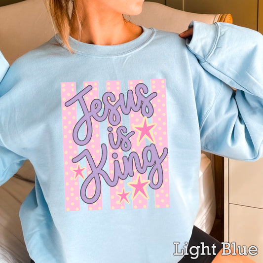 Jesus Is King Crewneck Sweatshirt