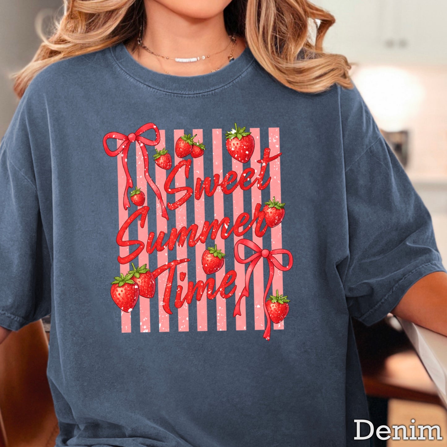 Sweet Summertime Comfort Color Graphic Tee