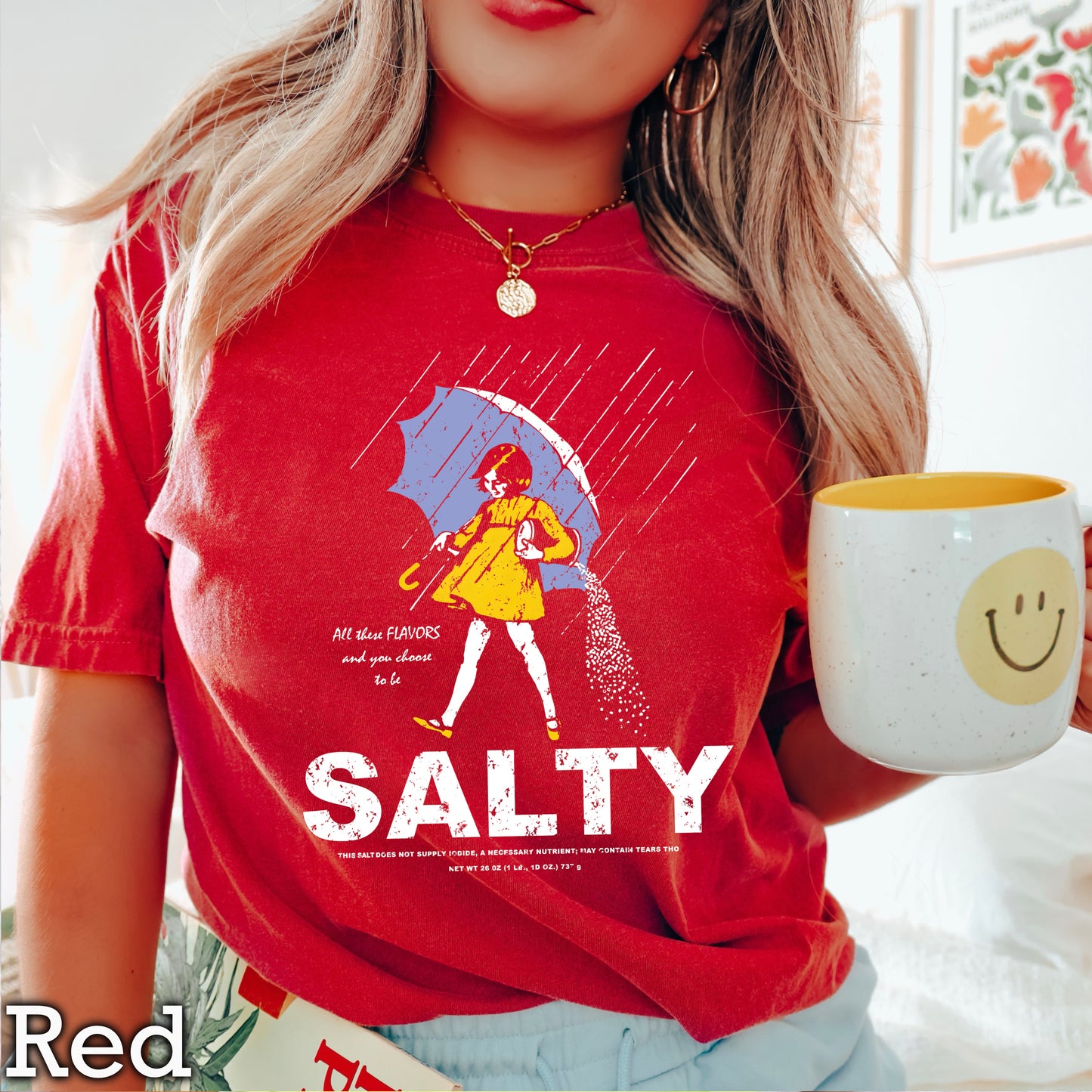 Salty Comfort Color Graphic Tee
