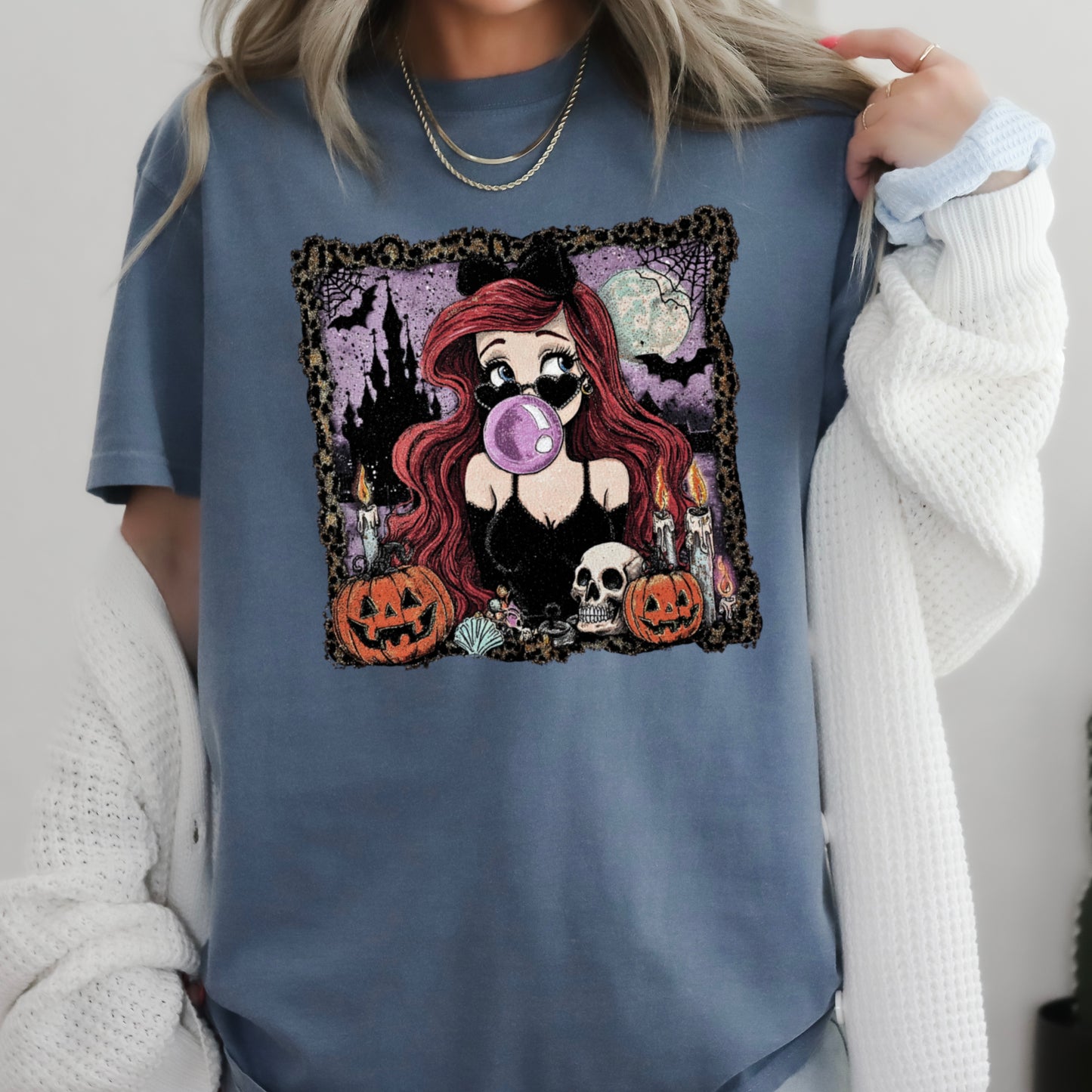 Halloween Princess Halloween Comfort Color Graphic Tee