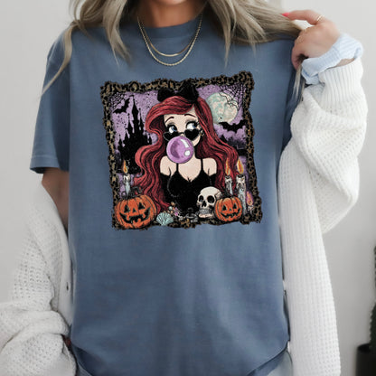 Halloween Princess Halloween Comfort Color Graphic Tee