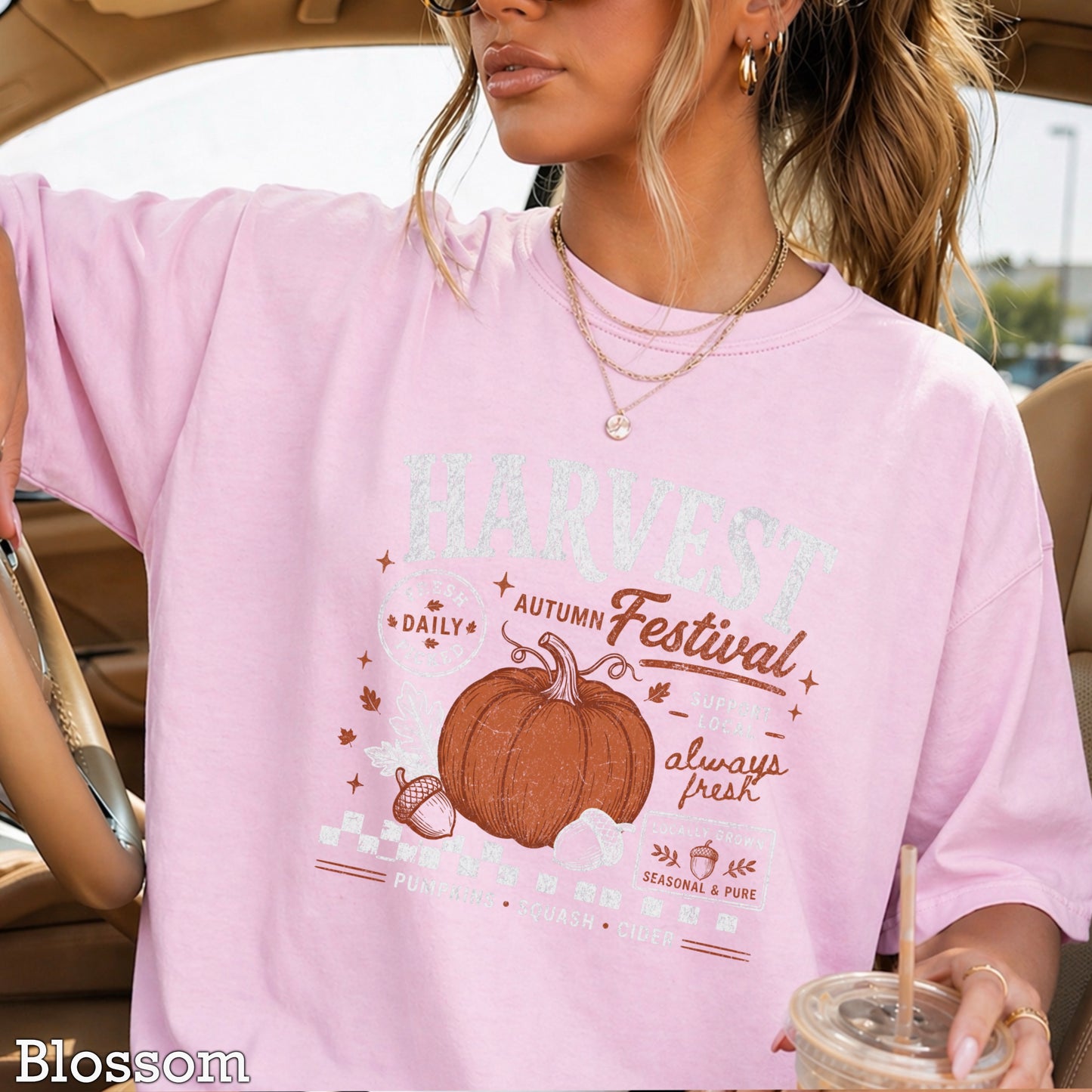 Harvest Festival Comfort Color Graphic Tee