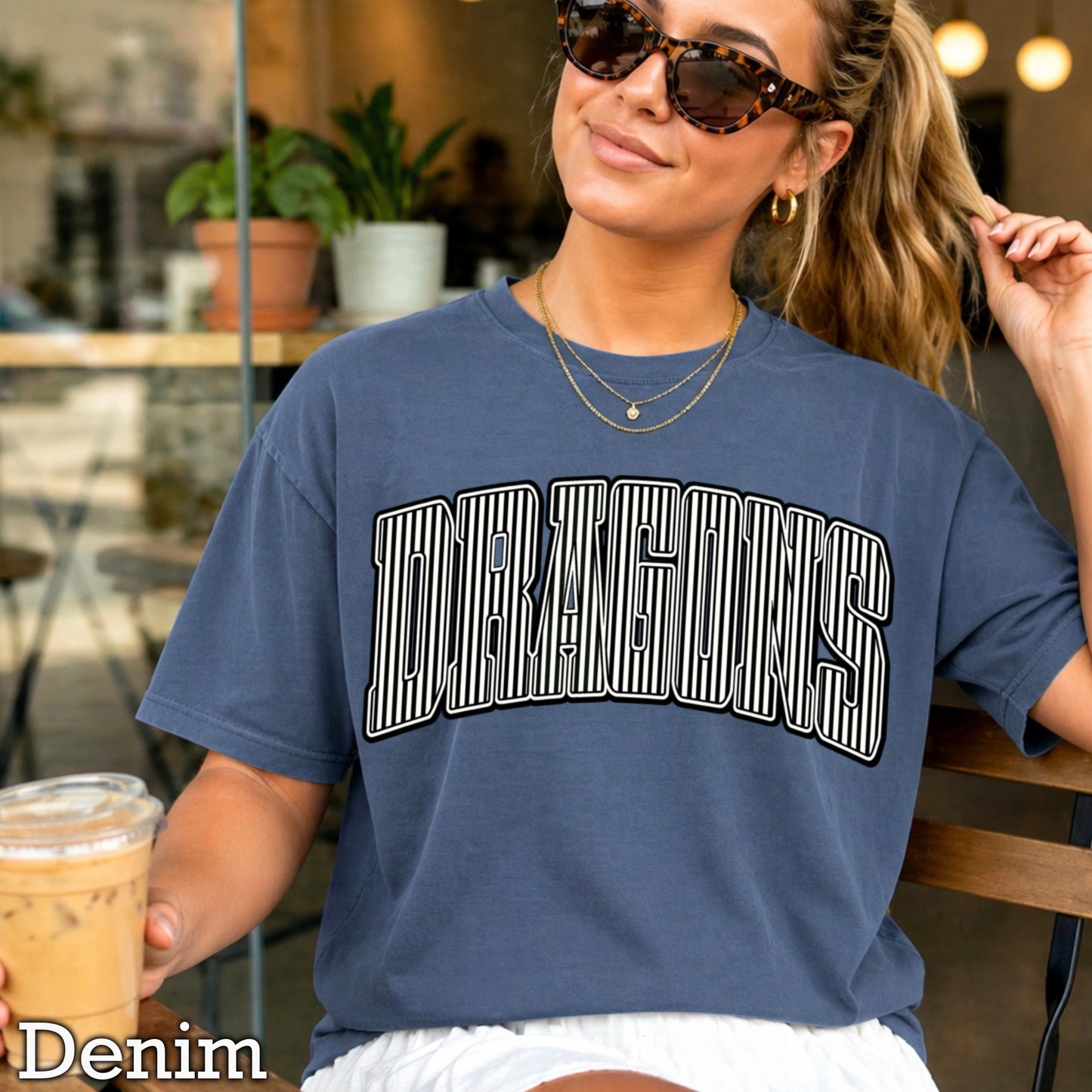 Dragons Comfort Color Graphic Tee