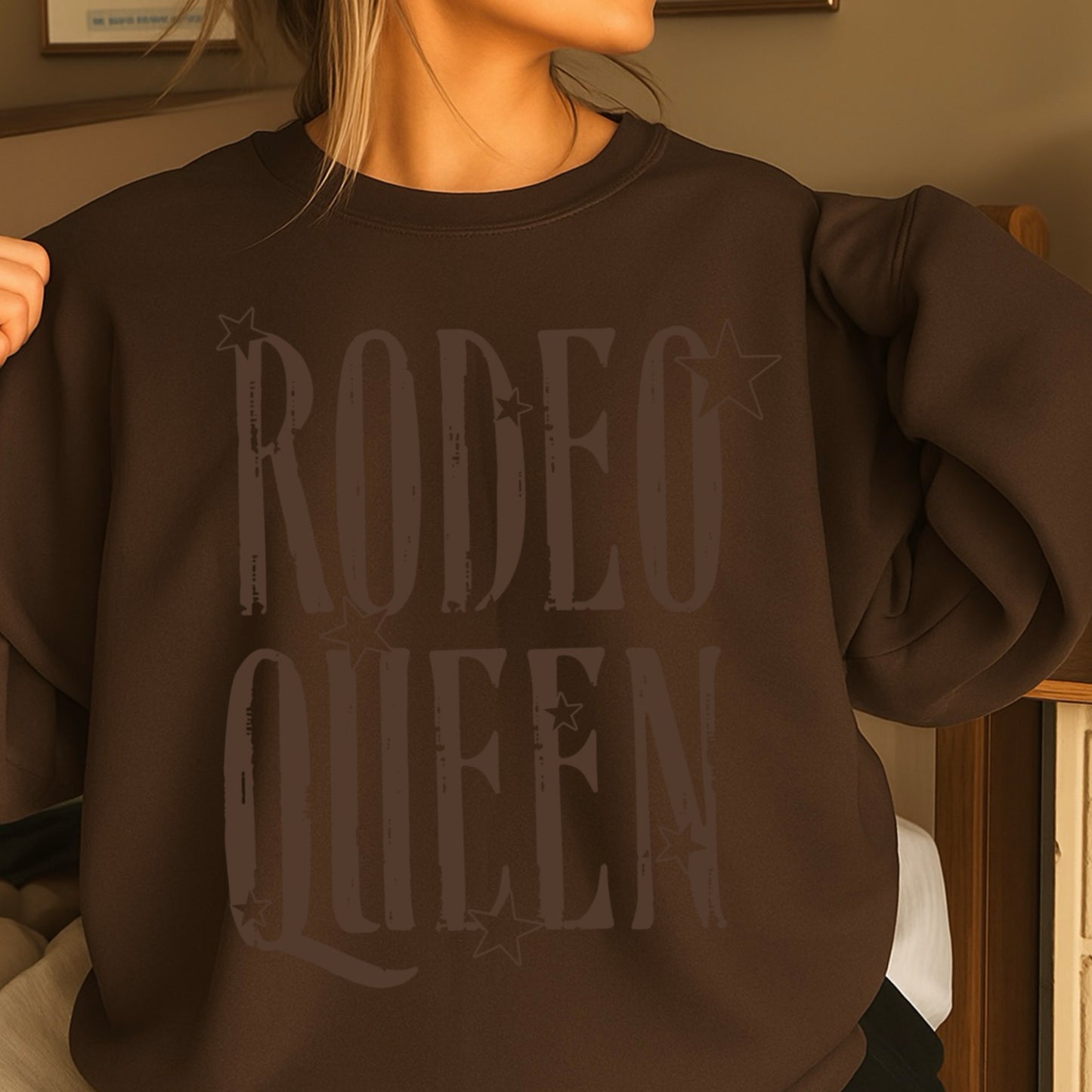 Rodeo Queen Crewneck Sweatshirt
