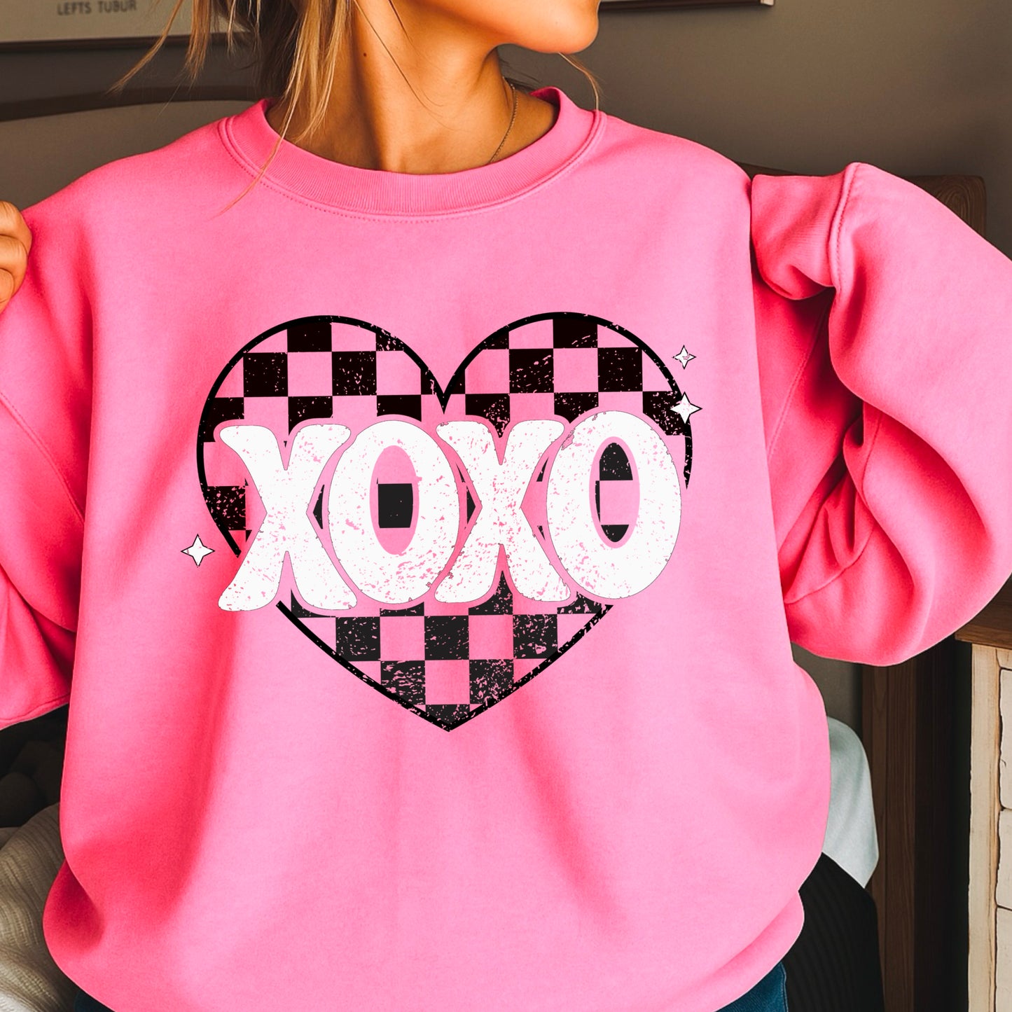 Xoxo Valentine’s Day Crewneck Sweatshirt