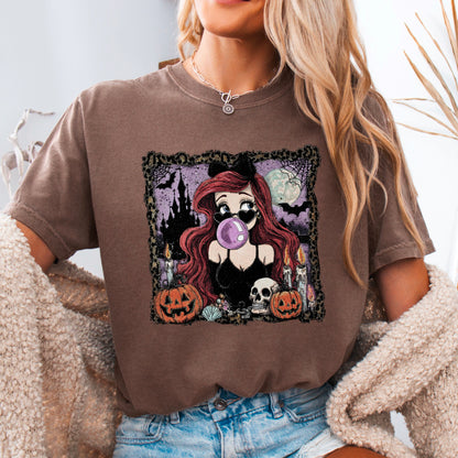 Halloween Princess Halloween Comfort Color Graphic Tee