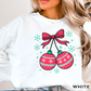 Christmas Cherries Crewneck Sweatshirt