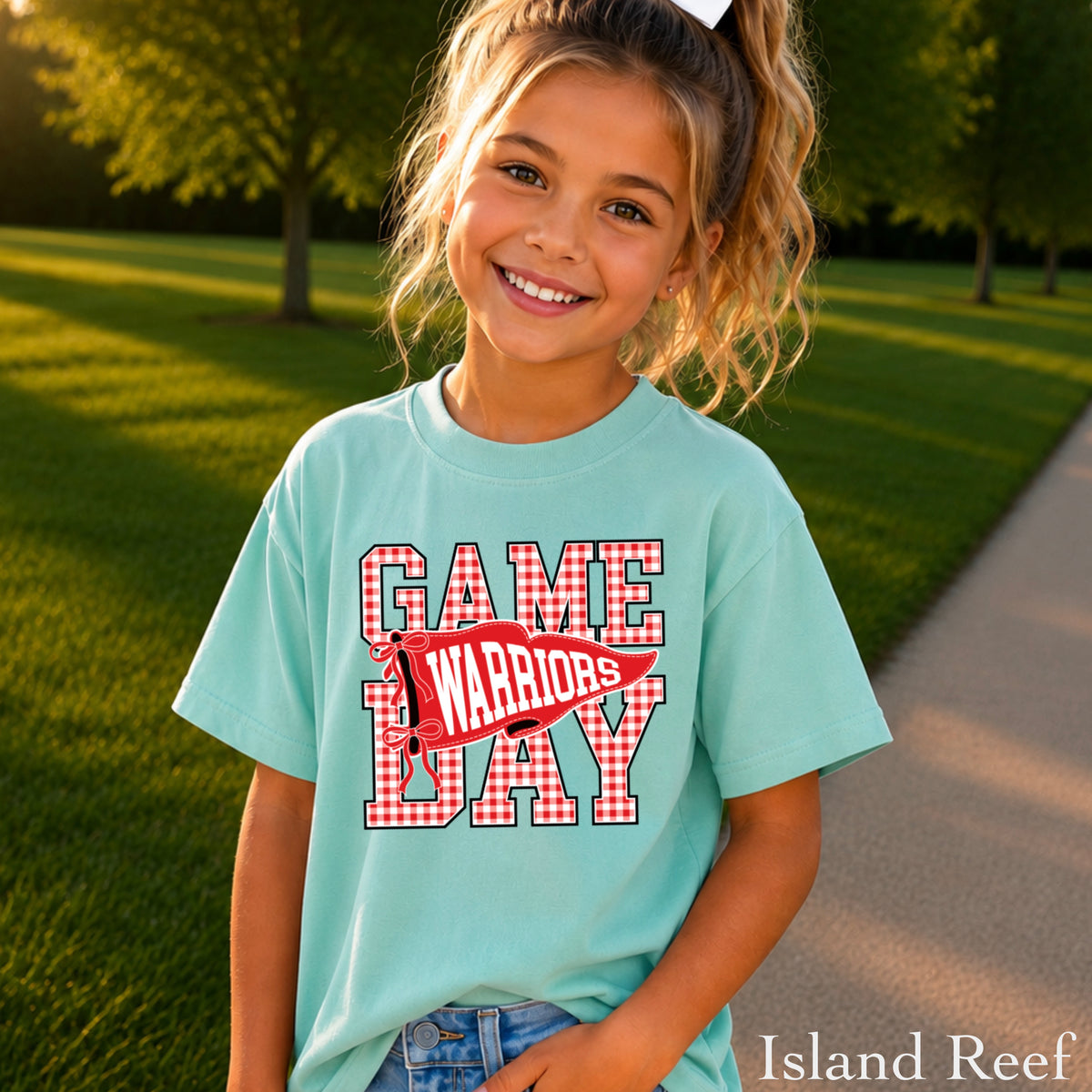 Warriors Youth Comfort Color T-Shirt