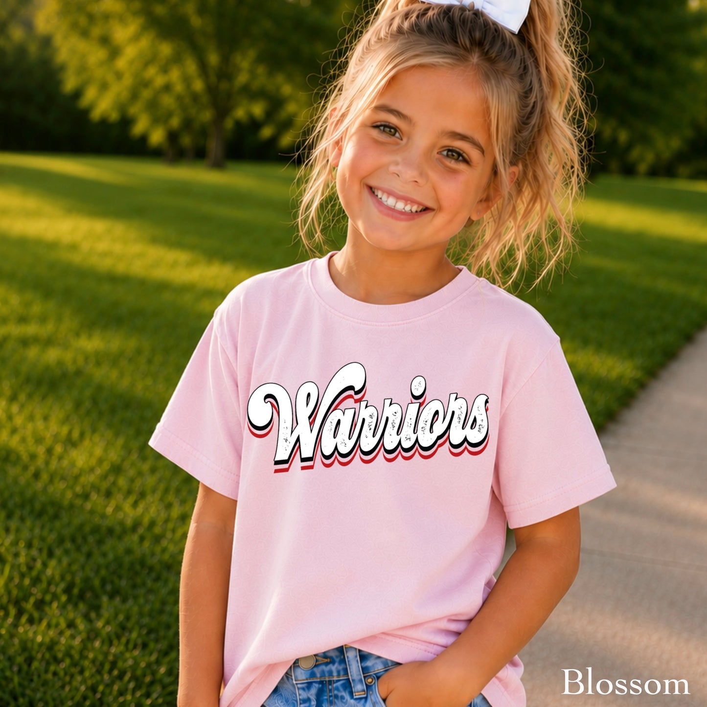 Warriors Youth Comfort Color T-Shirt
