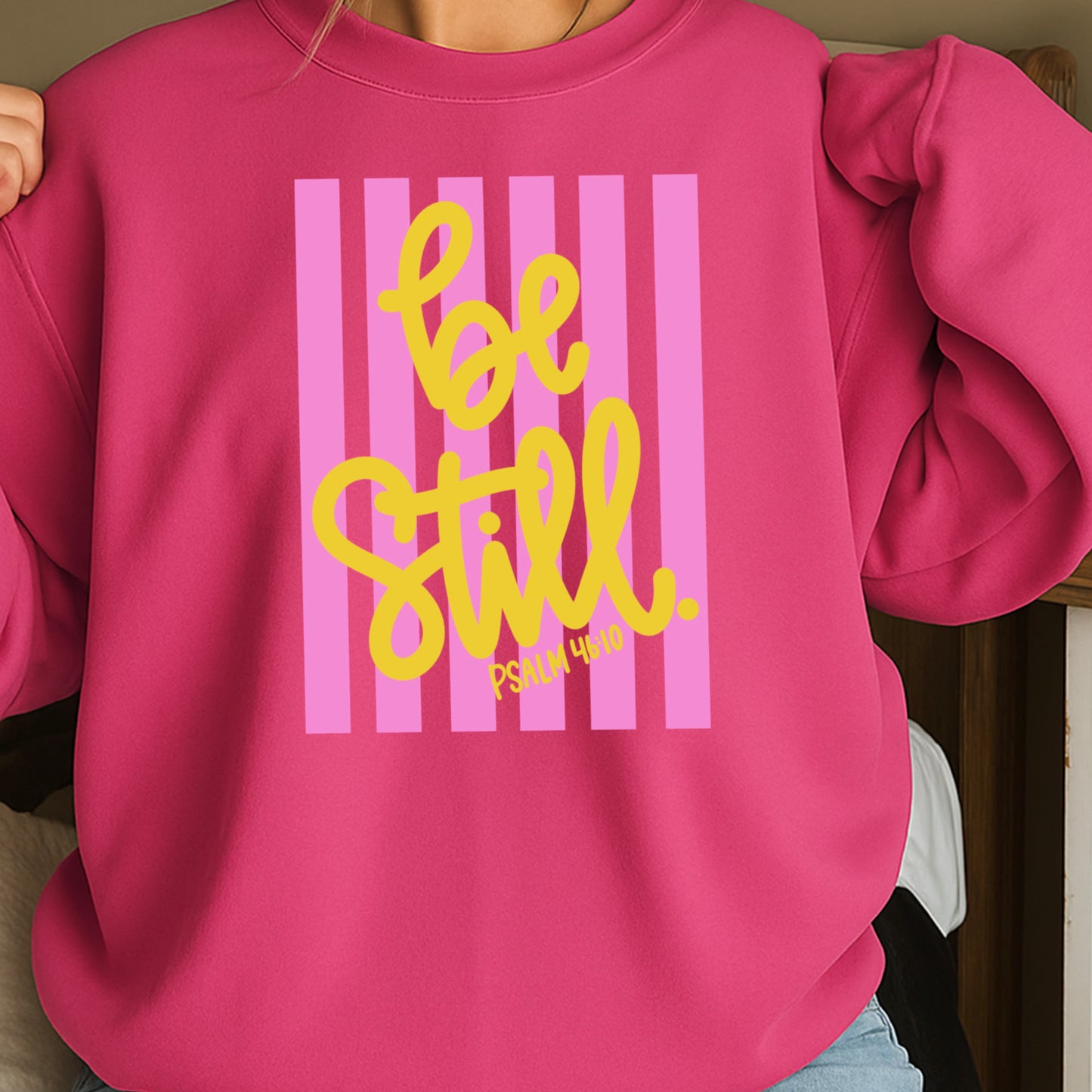 Be Still Crewneck Sweatshirt