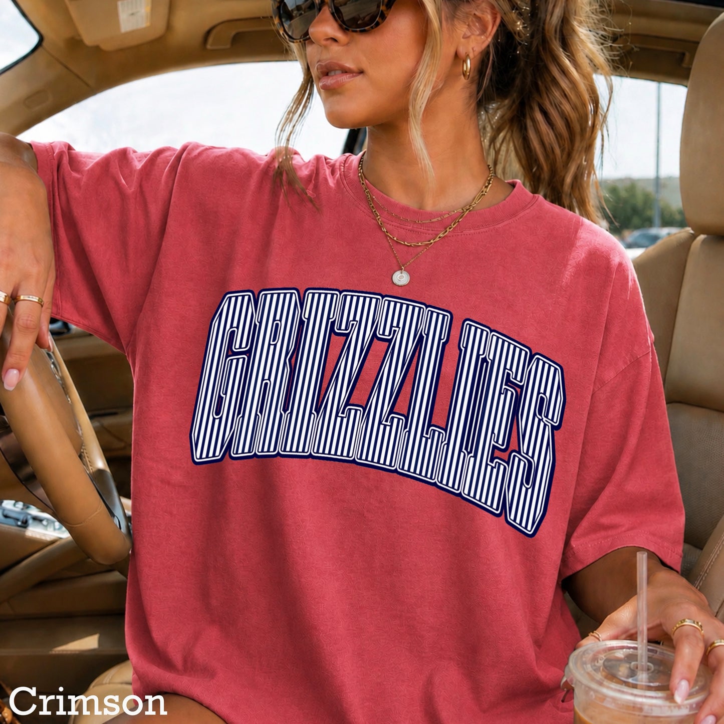 Grizzlies Comfort Color Graphic Tee