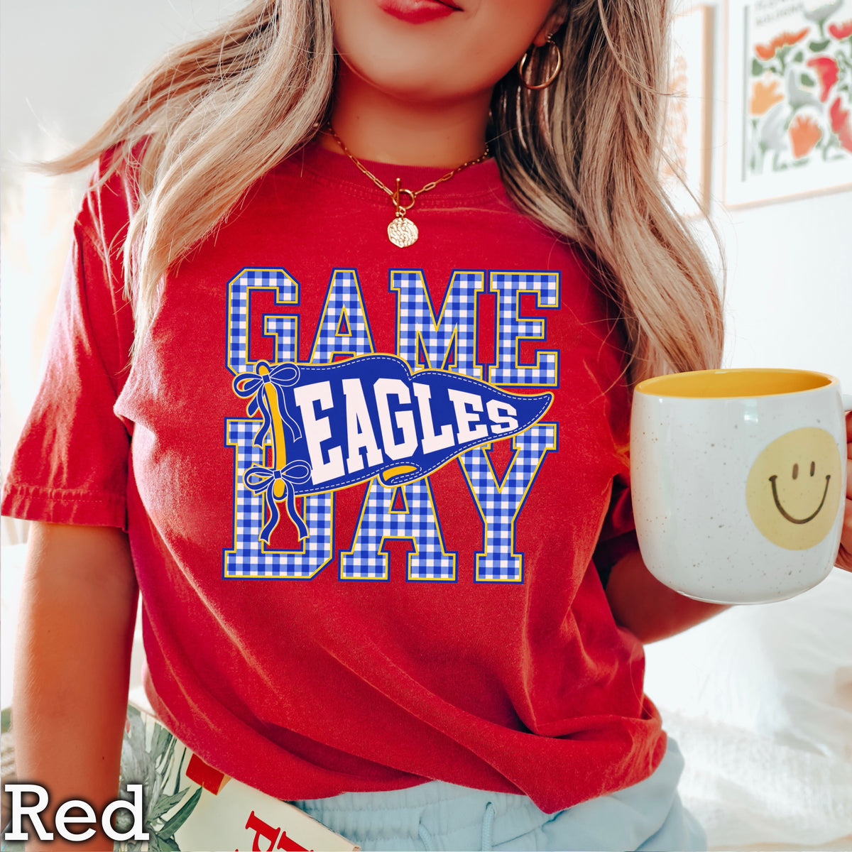 Eagles  Comfort Color Graphic Tee