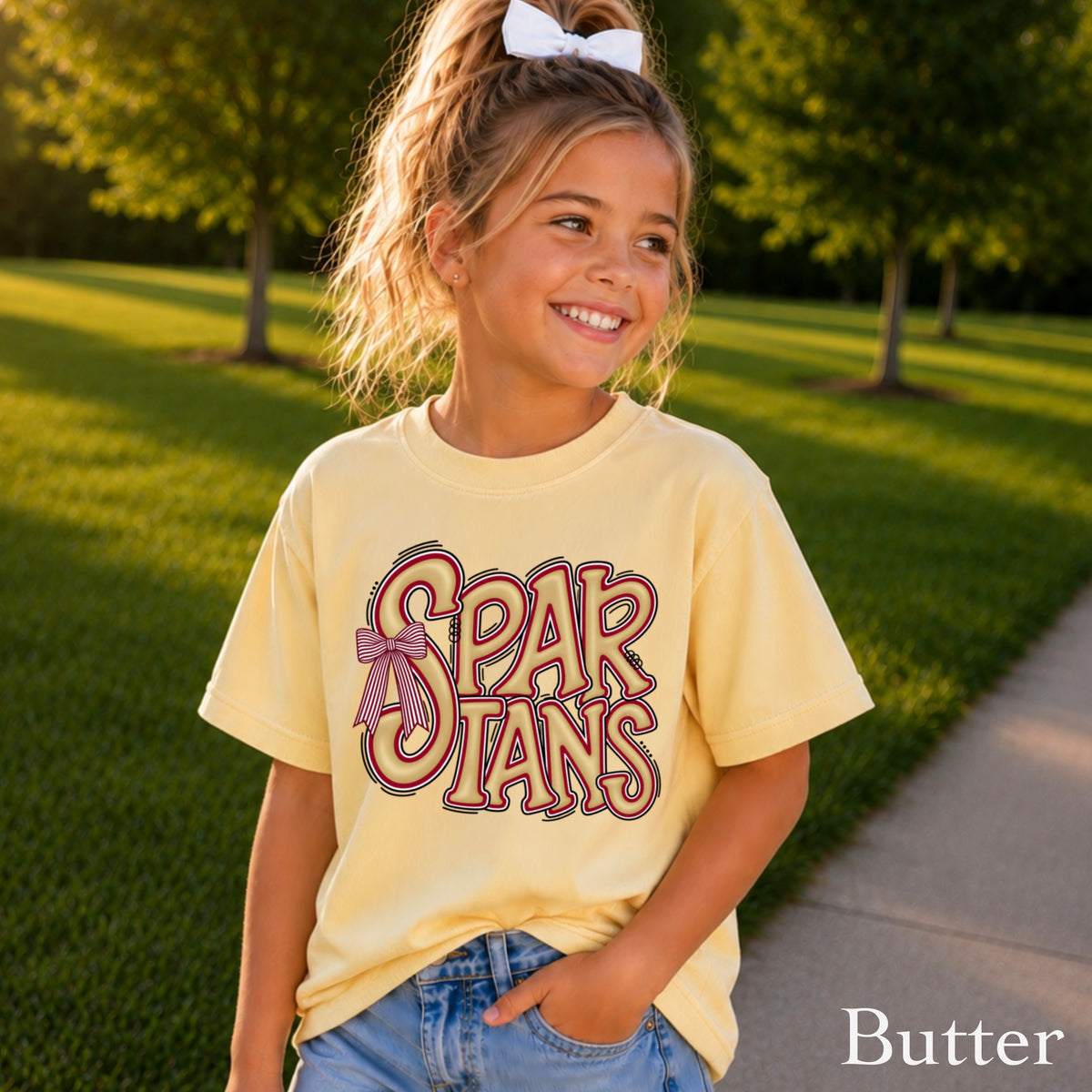 Spartans Youth Comfort Color T-Shirt