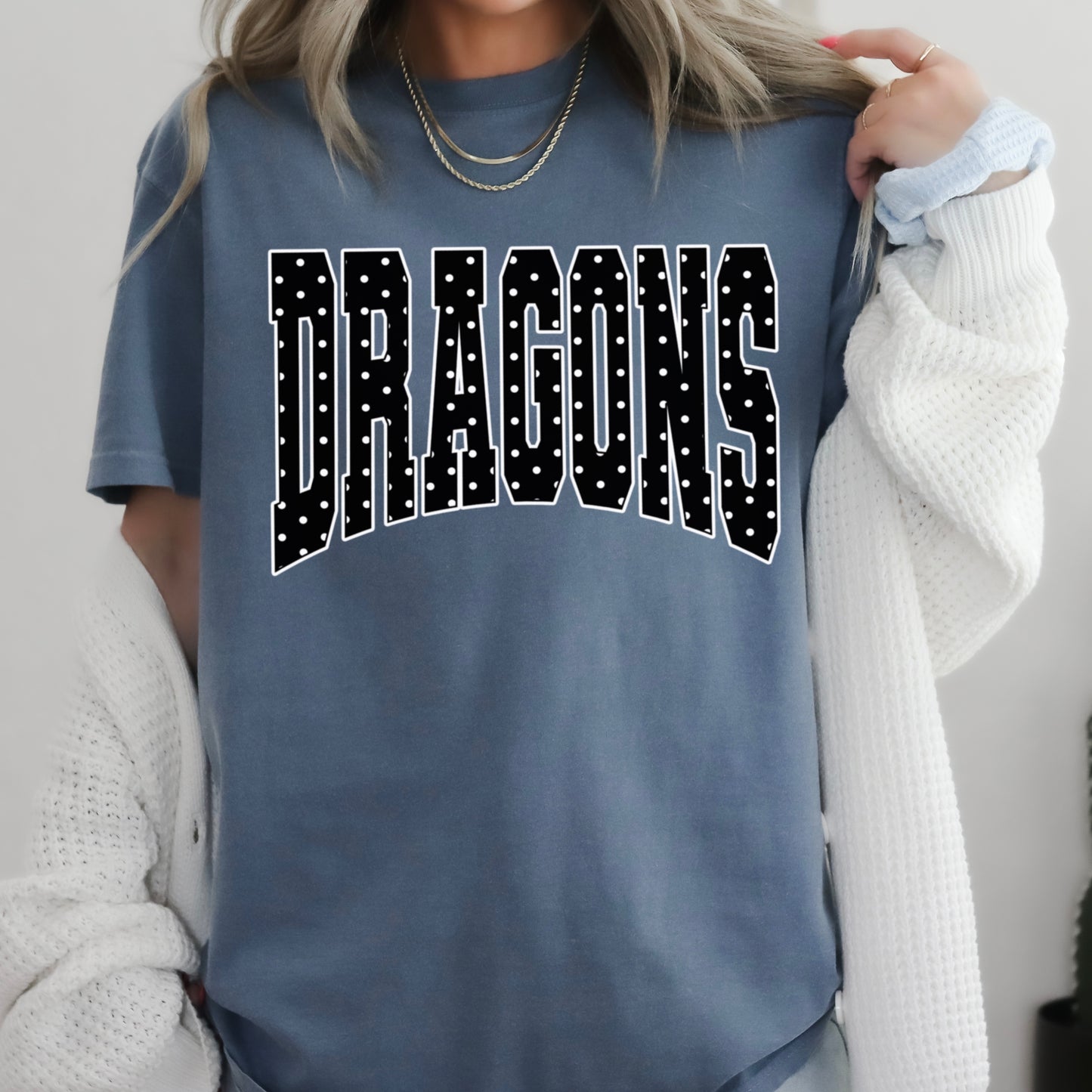Dragons Comfort Color Graphic Tee