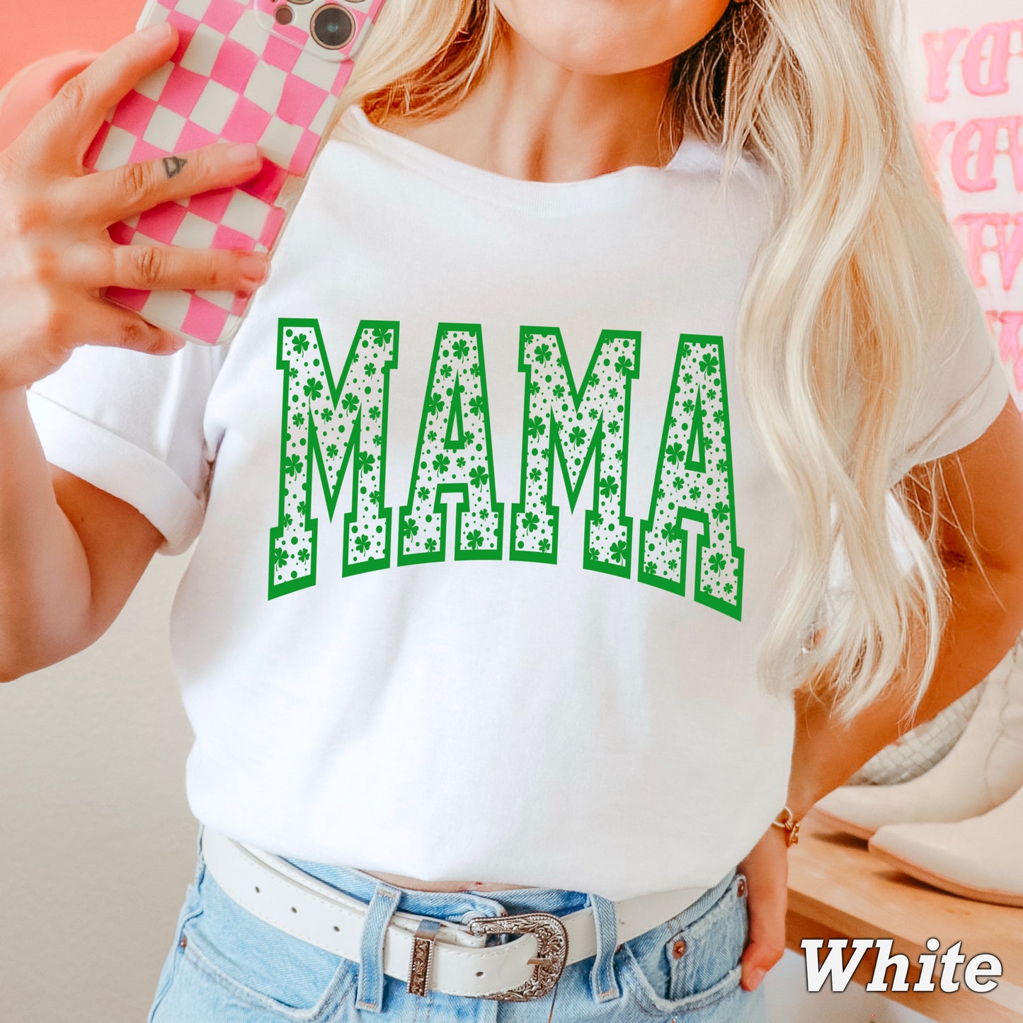 Mama St. Patrick’s Day Comfort Color Graphic Tee