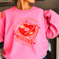 You Make My Heart Skip A Beat Valentine’s Day Crewneck Sweatshirt