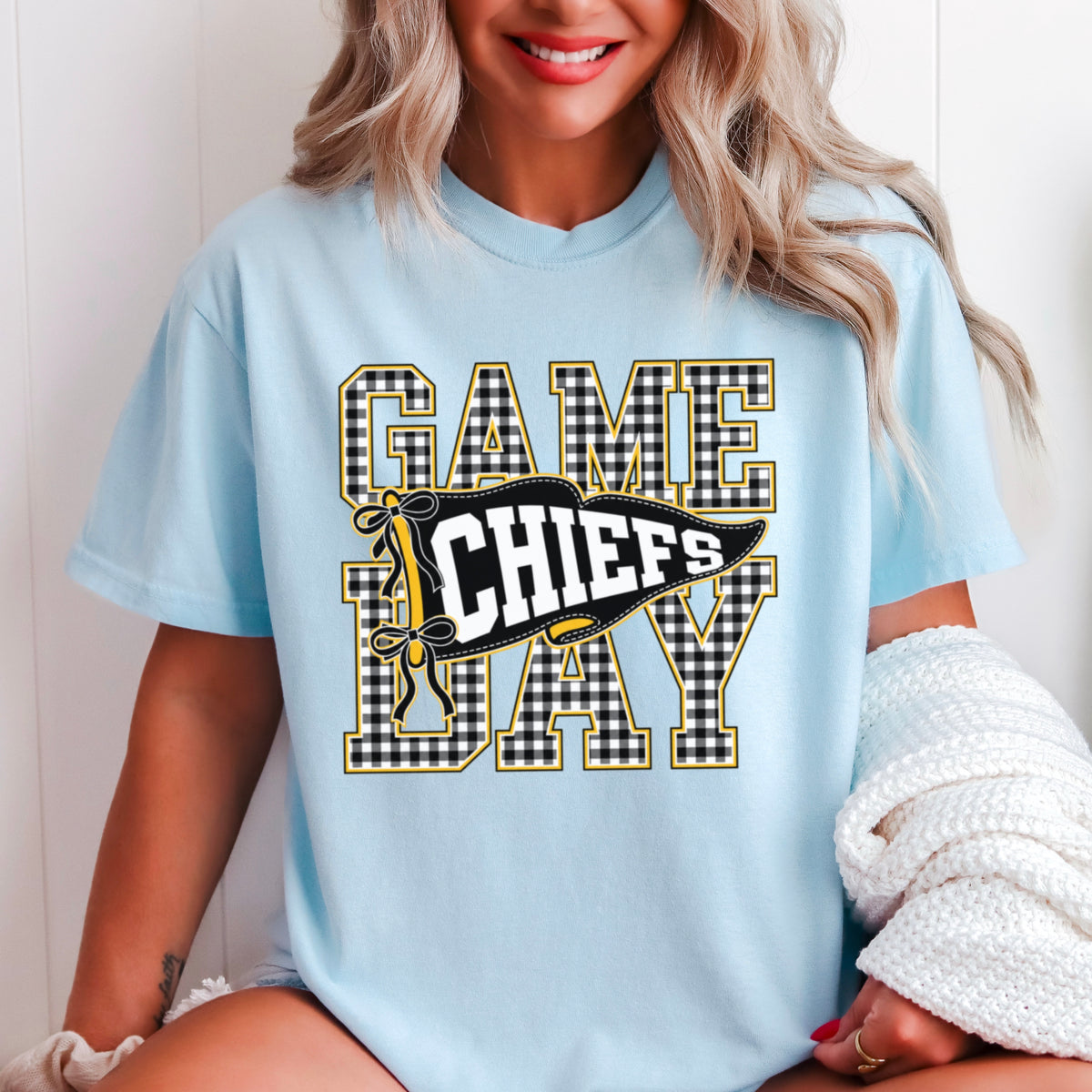 Chiefs Comfort Color Graphic Tee