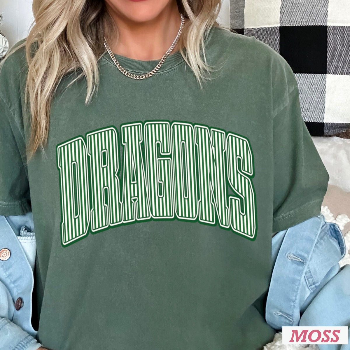 Dragons Comfort Color Graphic Tee