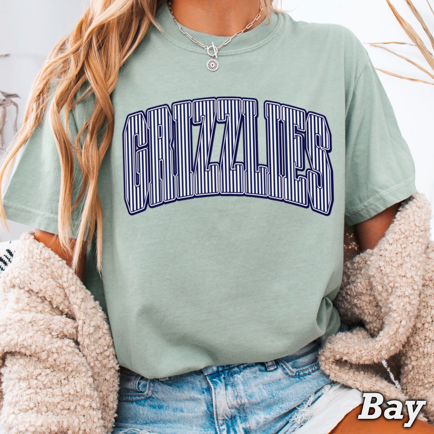 Grizzlies Comfort Color Graphic Tee