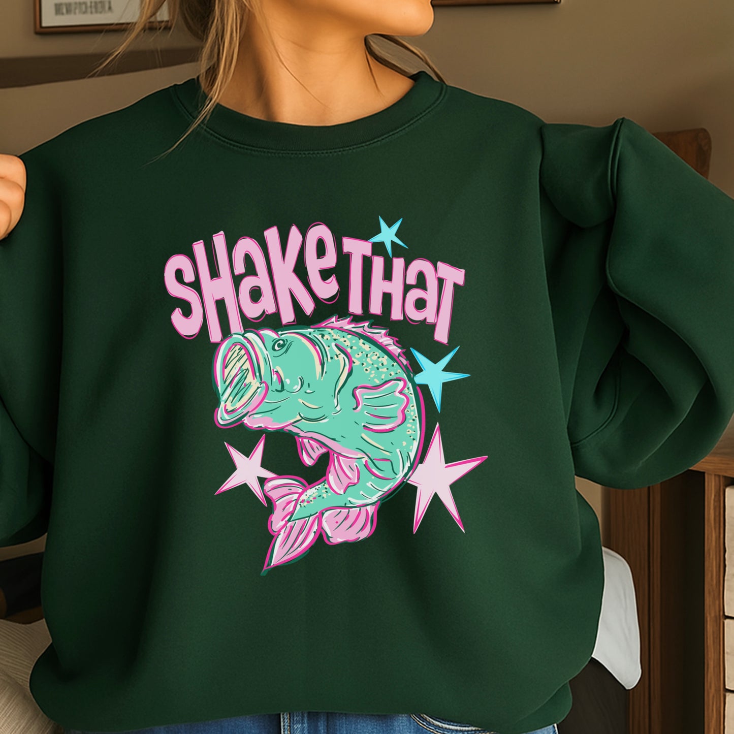 Shake That Bass Crewneck Sweatshirt
