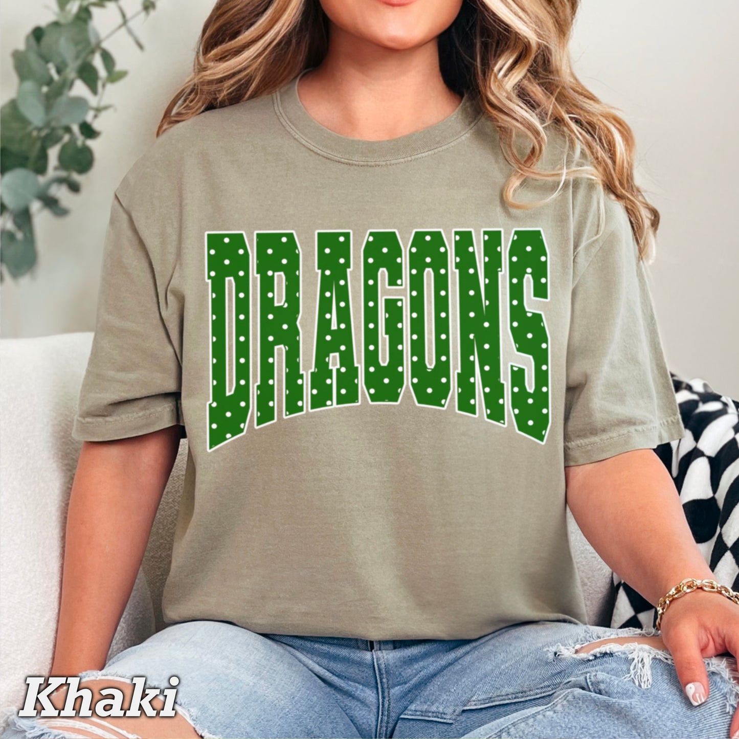 Dragons Comfort Color Graphic Tee