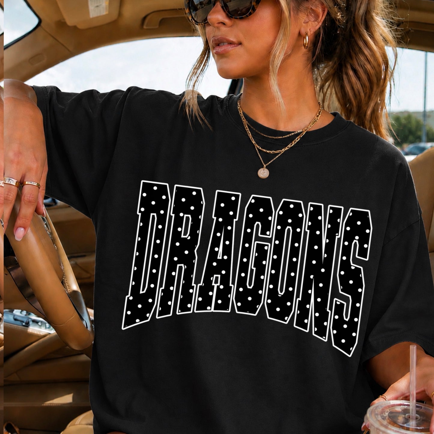 Dragons Comfort Color Graphic Tee