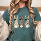 Easter Rabbit Trio Easter Comfort Color Graphic Tee