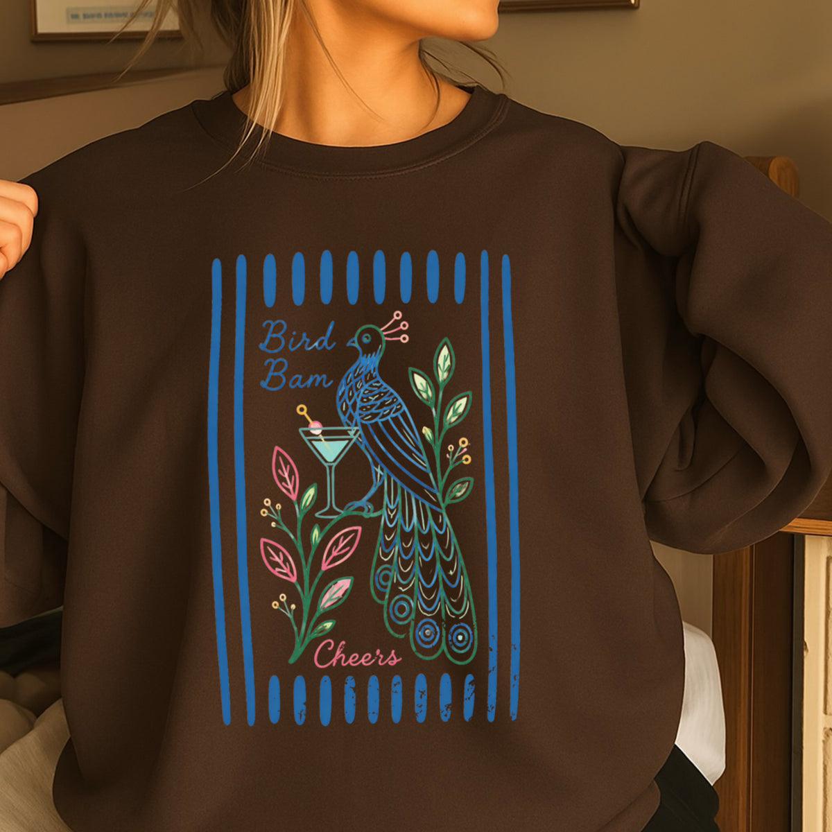 Mahjong Bam Bird Sweatshirt