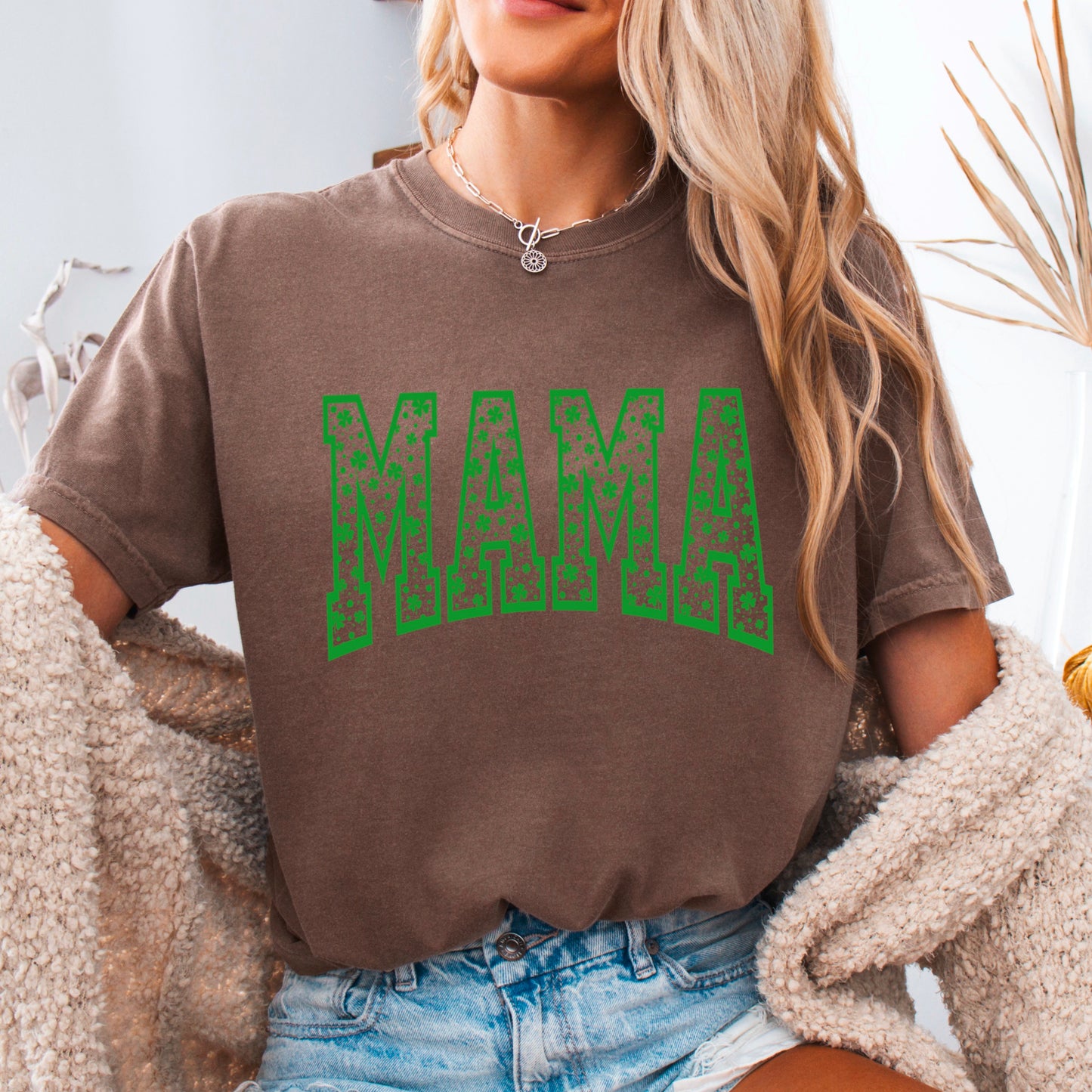 Mama St. Patrick’s Day Comfort Color Graphic Tee