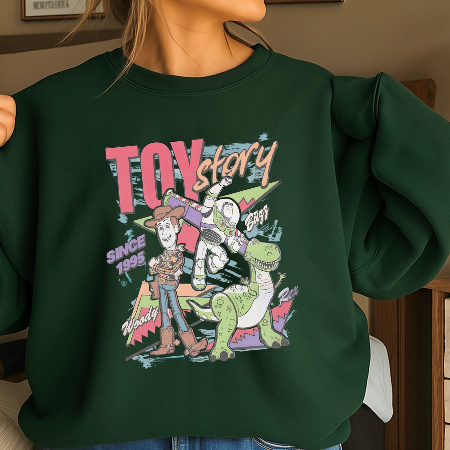 Retro 1995 Toy Version Crewneck Sweatshirt
