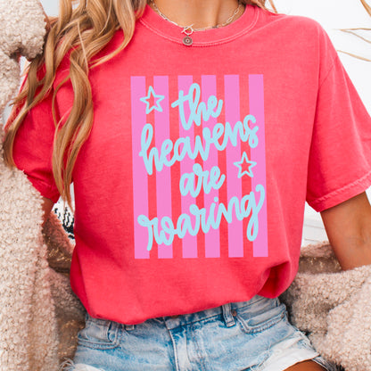The Heavens Are Roaring Comfort Color Graphic Tee