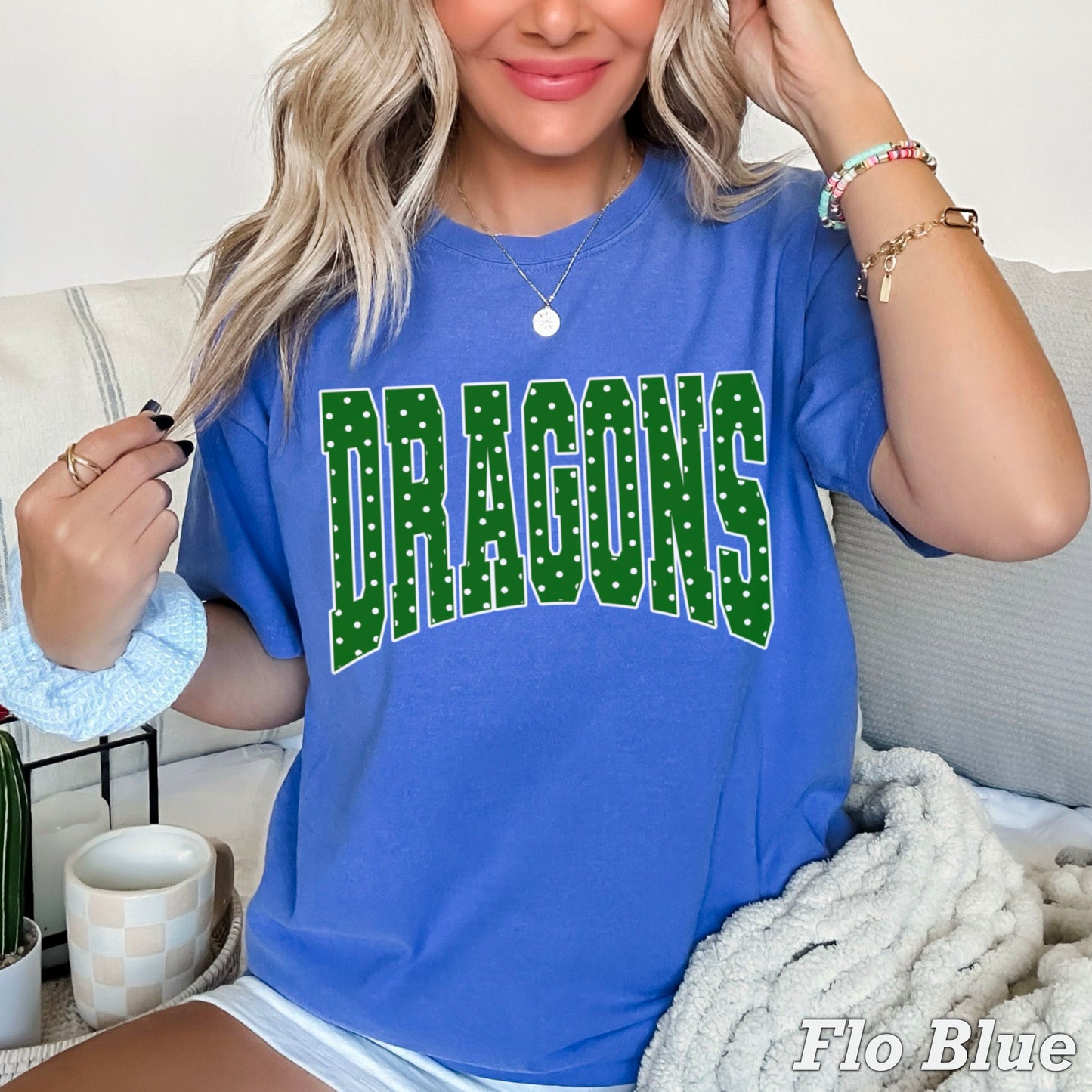 Dragons Comfort Color Graphic Tee
