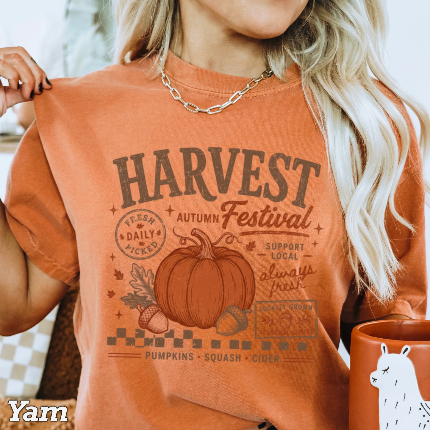 Harvest Festival Comfort Color Graphic Tee