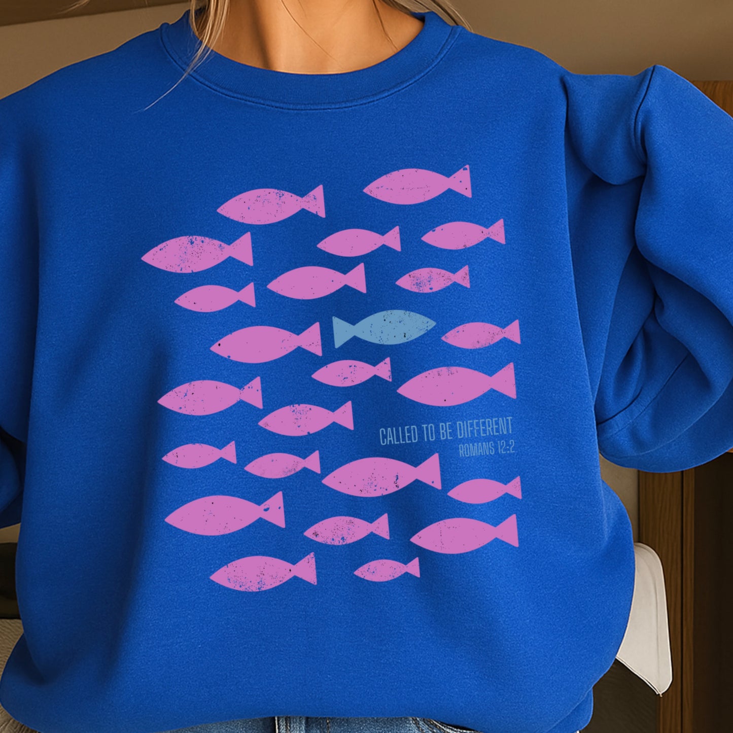 Called To Be Different Christian Crewneck Sweatshirt