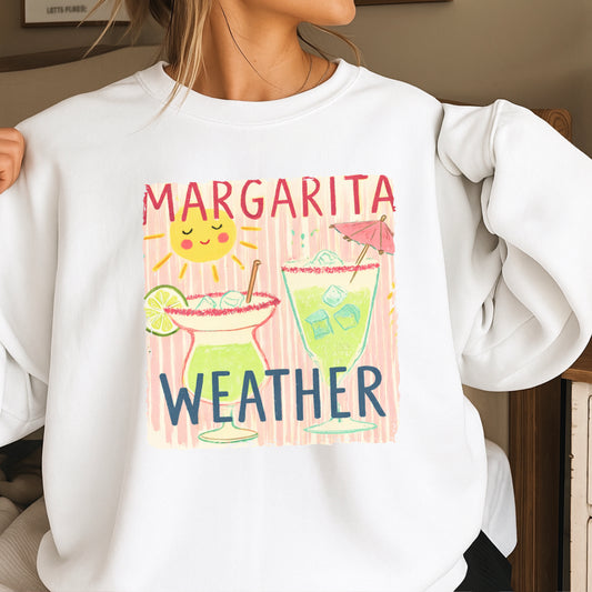 Margarita Weather Crewneck Sweatshirt