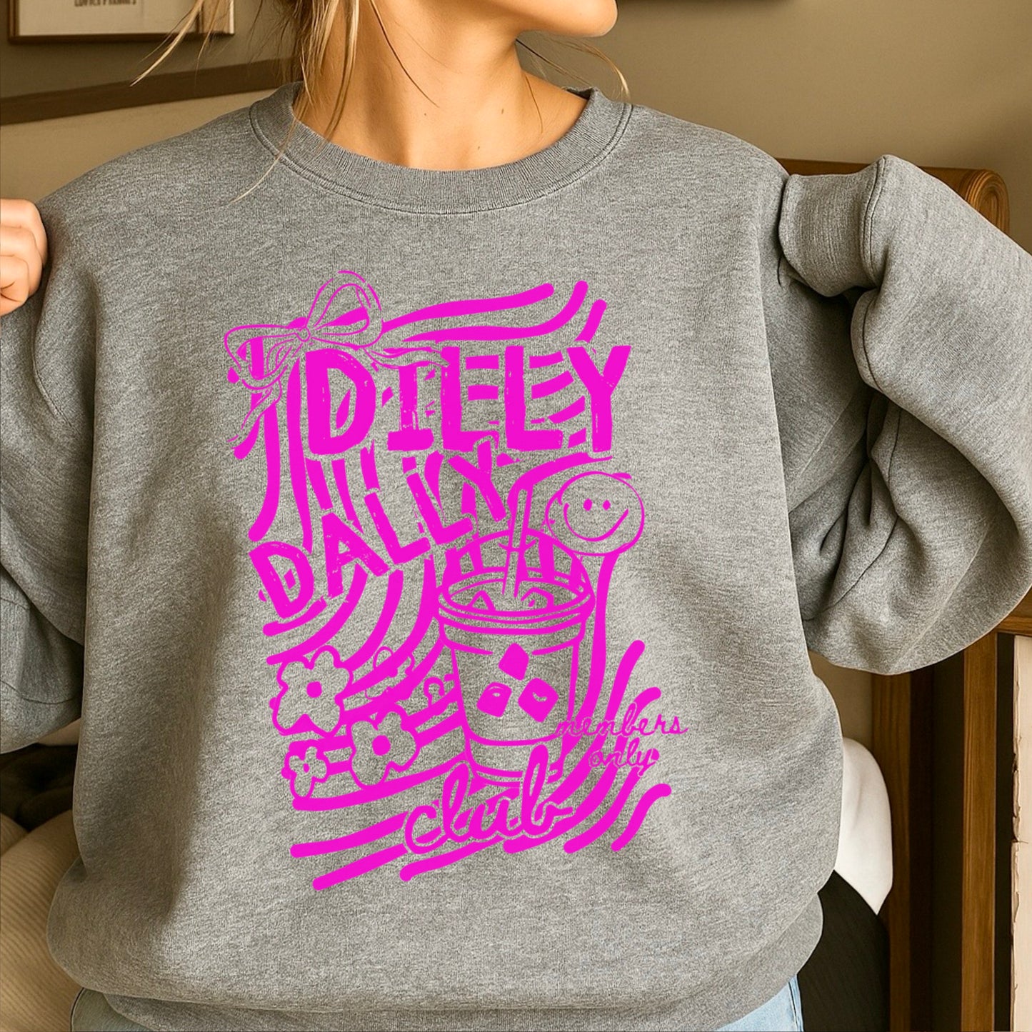 Dilly Dally Club Crewneck Sweatshirt