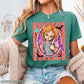 Horror Film Character Halloween Comfort Color Graphic Tee