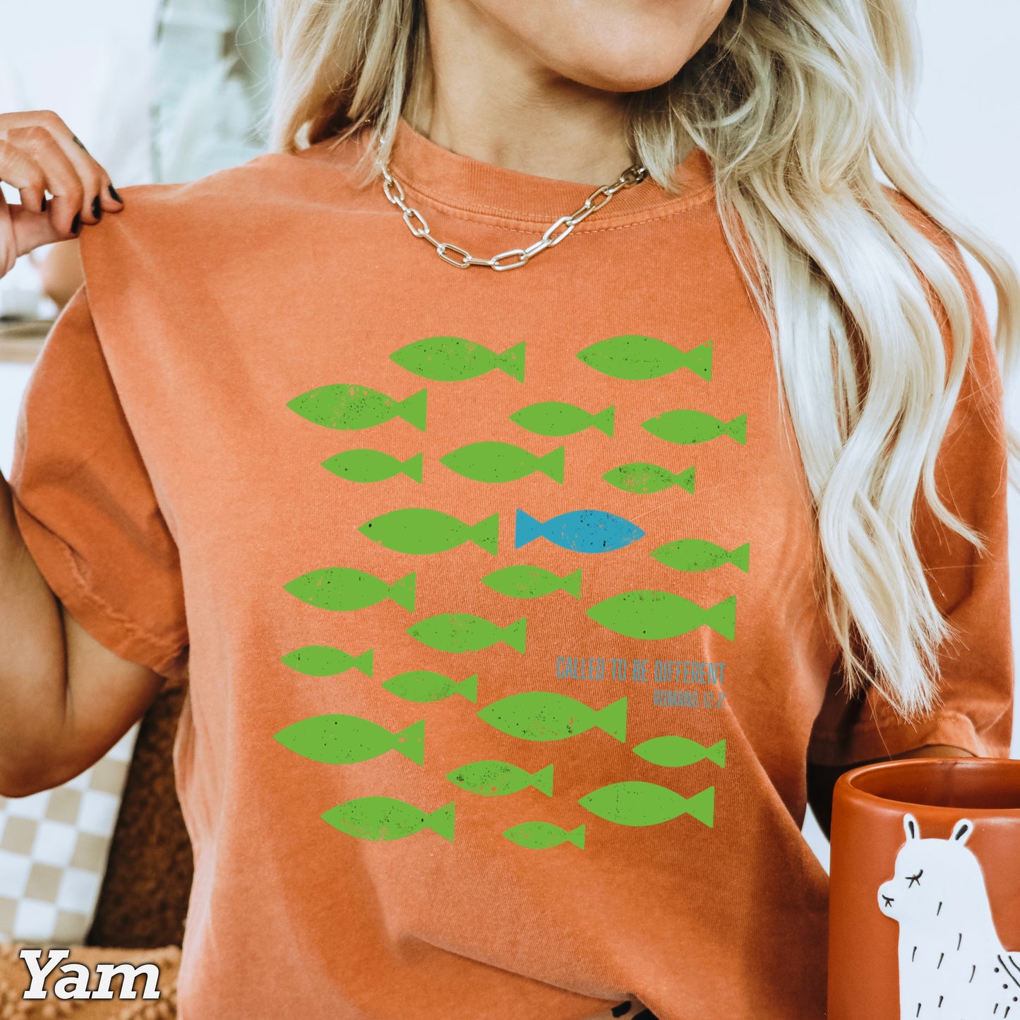 Called To Be Different Christian Comfort Color Graphic Tee